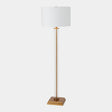 Surya GV Franklin Franklin Glass Tube Floor Lamp-Antique Brass 64"H x 18"W x 18"D Floor Lighting