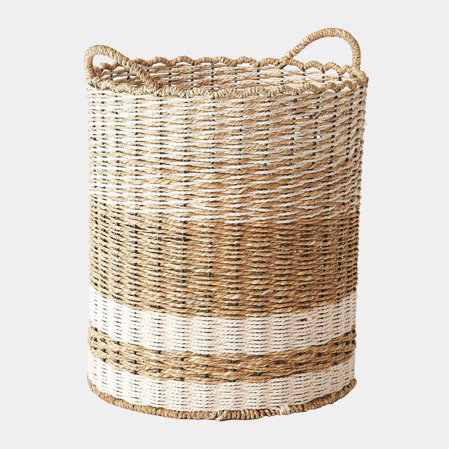 Surya GV Fiori Suri Jute Basket 21"H x 16"W x 18"D Basket