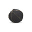 Elaine Smith Micro Fringe Carbon Orb Black 12" Round Decorative Pillow