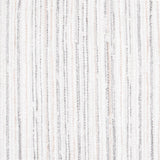 Elaine Smith Luxe Stripe Pebble Orb White 12" Round Decorative Pillow