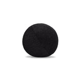 Elaine Smith Plush Charcoal Orb Black 12" Round Decorative Pillow