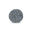 Elaine Smith Thumbprint Indigo Orb Deep Blue 12" Round Decorative Pillow