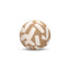 Elaine Smith Fascination Caramel Orb Brown 12" Round Decorative Pillow