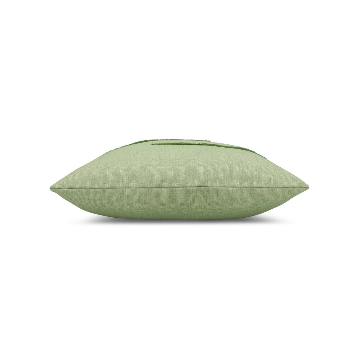 Elaine Smith Micro Fringe Meadow Green 20"x20" Decorative Pillow