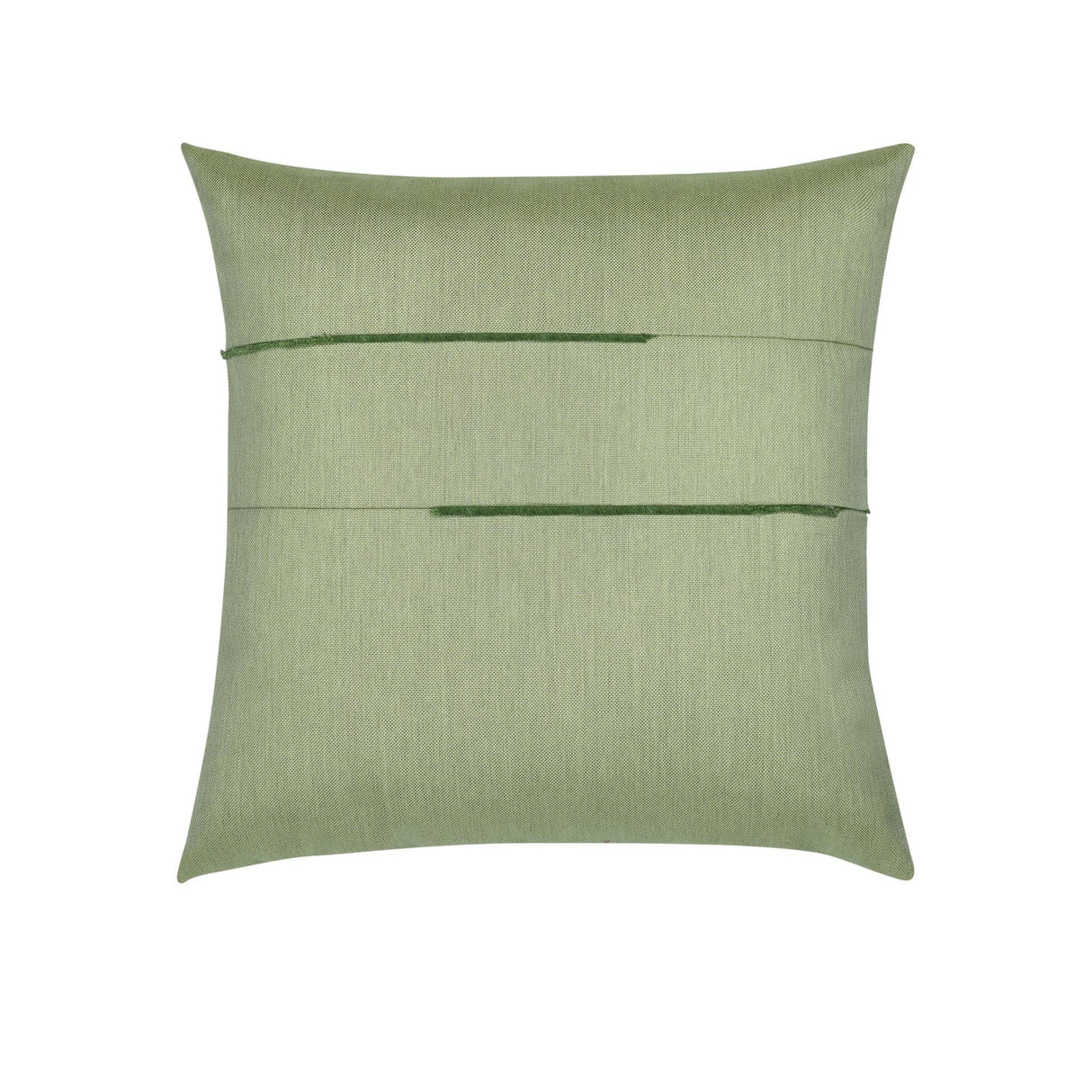 Elaine Smith Micro Fringe Meadow Green 20"x20" Decorative Pillow