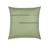 Elaine Smith Micro Fringe Meadow Green 20"x20" Decorative Pillow