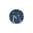 Elaine Smith Instinct Denim Orb Blue 12" Round Decorative Pillow