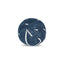Elaine Smith Instinct Denim Orb Blue 12" Round Decorative Pillow