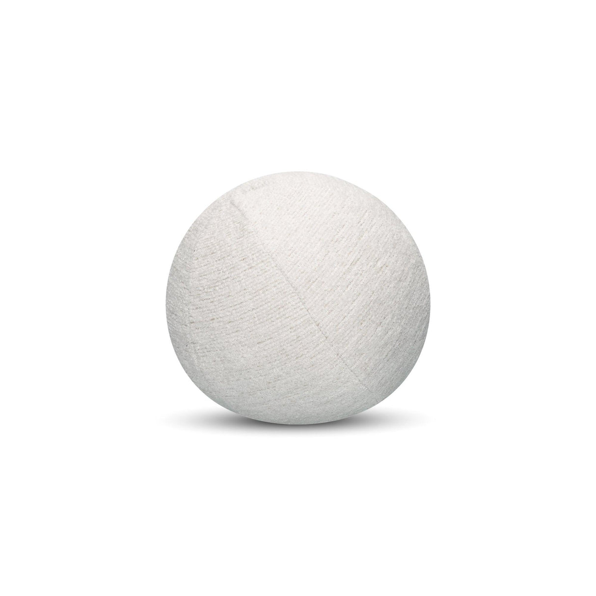 Elaine Smith Comfort Oyster Orb Ivory 12" Round Decorative Pillow
