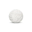 Elaine Smith Noble Alabaster Orb White 12" Round Decorative Pillow