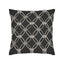 Elaine Smith Carbon Rope Black 20"x20" Decorative Pillow