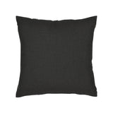 Elaine Smith Carbon Rope Black 20"x20" Decorative Pillow