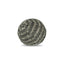 Elaine Smith Intertwine Ebony Orb Black 12" Round Decorative Pillow