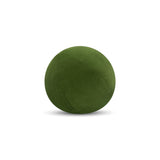 Elaine Smith Lush Velvet Ivy Orb Green 12" Round Decorative Pillow