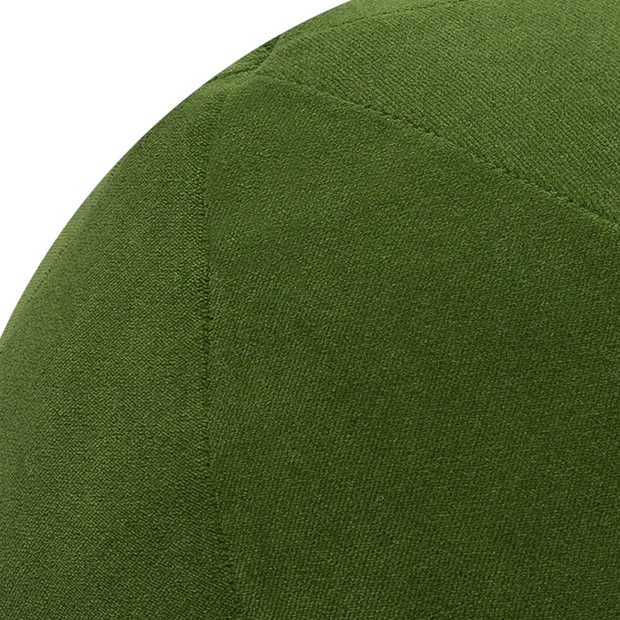 Elaine Smith Lush Velvet Ivy Orb Green 12" Round Decorative Pillow