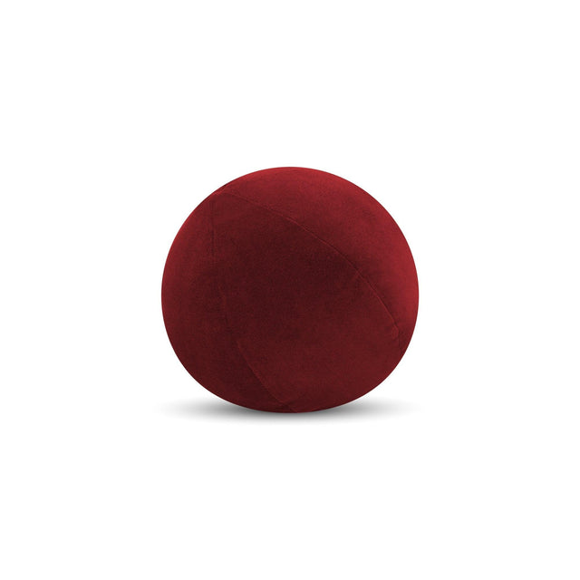 Elaine Smith Lush Velvet Lipstick Orb Green 12" Round Decorative Pillow