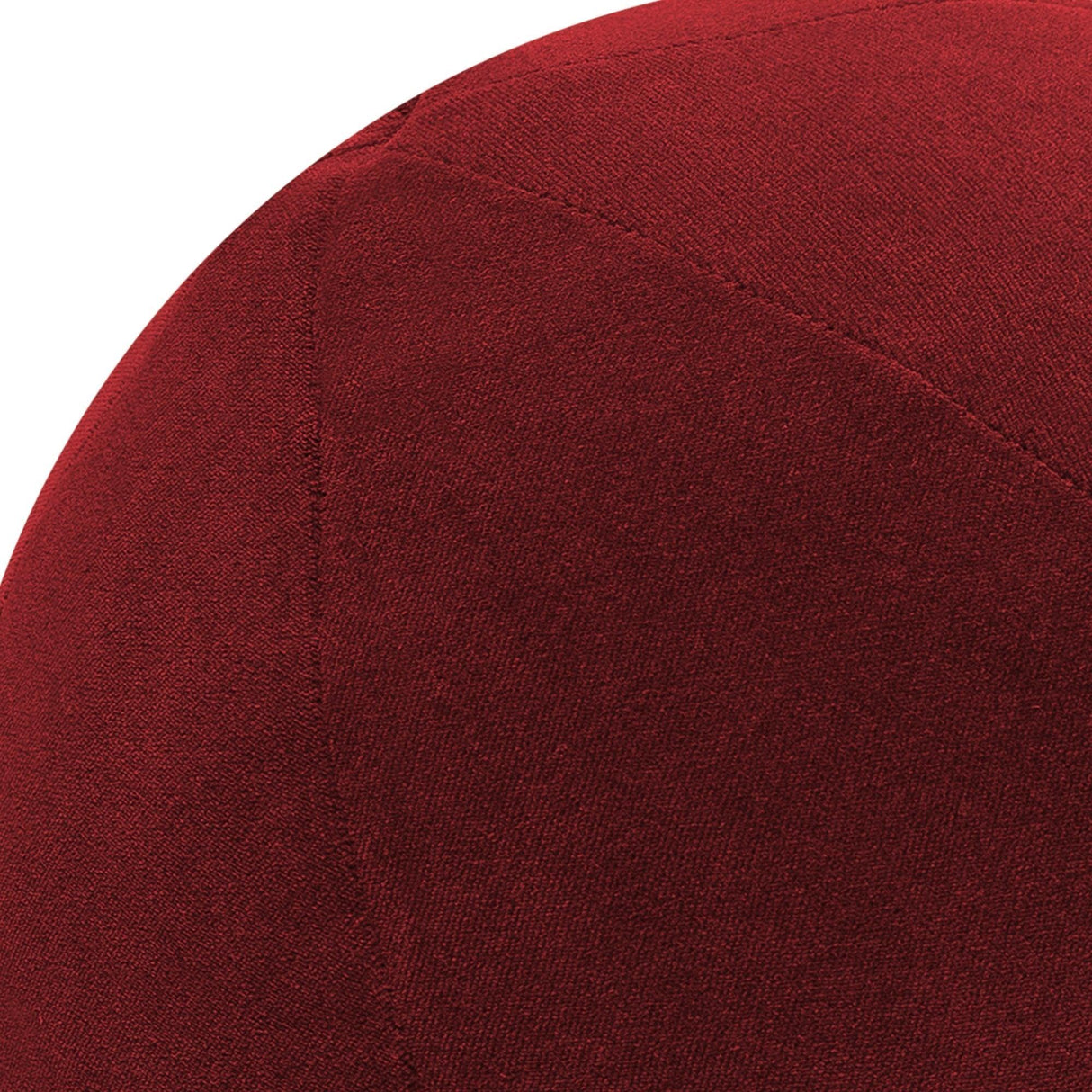 Elaine Smith Lush Velvet Lipstick Orb Green 12" Round Decorative Pillow