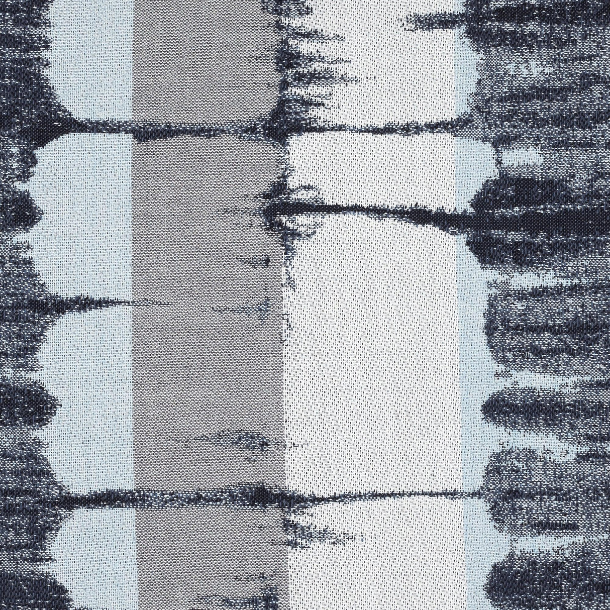 Elaine Smith Shibori Orb Blue 12" Round Decorative Pillow