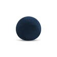 Elaine Smith Lush Velvet Midnight Orb Deep Blue 12" Round Decorative Pillow