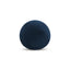 Elaine Smith Lush Velvet Midnight Orb Deep Blue 12" Round Decorative Pillow