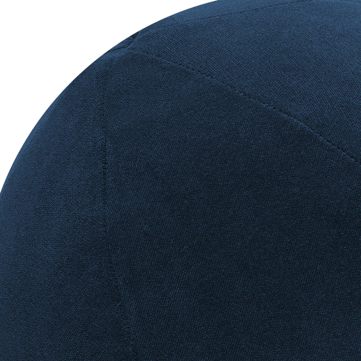 Elaine Smith Lush Velvet Midnight Orb Deep Blue 12" Round Decorative Pillow