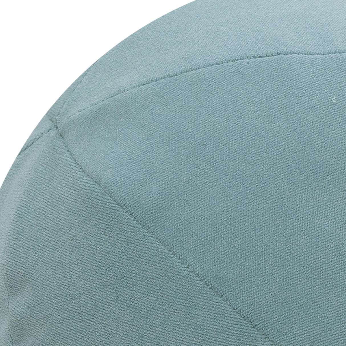 Elaine Smith Lush Velvet Tiffany Orb Blue 12" Round Decorative Pillow