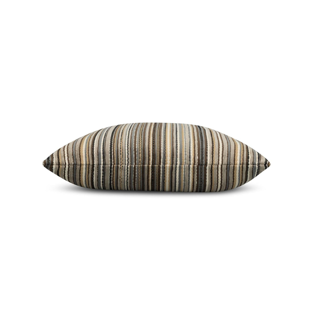 Elaine Smith Lush Velvet Earth Brown 20"x20" Decorative Pillow