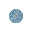 Elaine Smith Kaleidoscope Indigo Orb Blue 12" Round Decorative Pillow