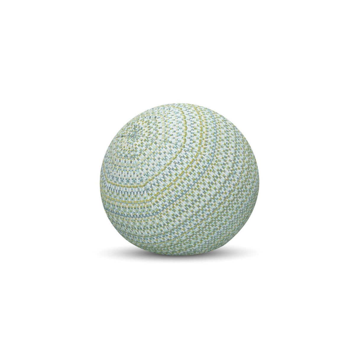 Elaine Smith Kaleidoscope Spring Orb Green 12" Round Decorative Pillow