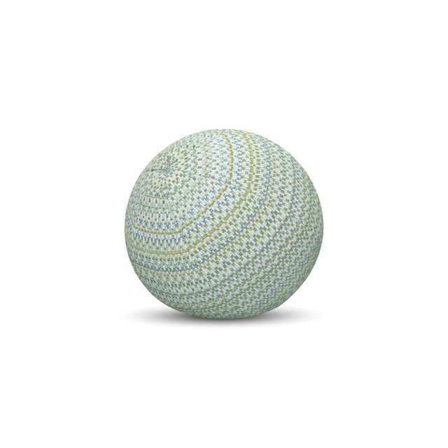 Elaine Smith Kaleidoscope Spring Orb Green 12" Round Decorative Pillow