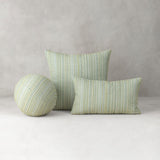Elaine Smith Kaleidoscope Spring Orb Green 12" Round Decorative Pillow
