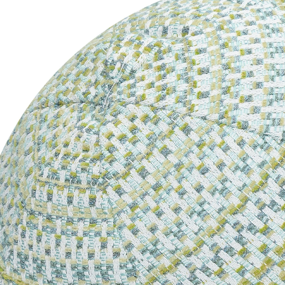 Elaine Smith Kaleidoscope Spring Orb Green 12" Round Decorative Pillow