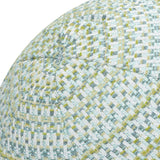Elaine Smith Kaleidoscope Spring Orb Green 12" Round Decorative Pillow