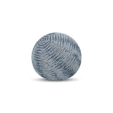 Elaine Smith Progress Indigo Orb Blue 12" Round Decorative Pillow