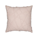 Elaine Smith Illusion Blush Pink 20"x20" Decorative Pillow