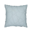 Elaine Smith Illusion Dew Light Blue 20"x20" Decorative Pillow