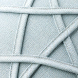 Elaine Smith Illusion Dew Light Blue 20"x20" Decorative Pillow