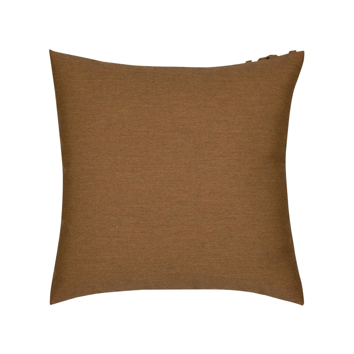 Elaine Smith Illusion Teak Brown 20"x20" Decorative Pillow