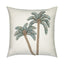 Elaine Smith Escape Aqua Ivory 22"x22" Decorative Pillow
