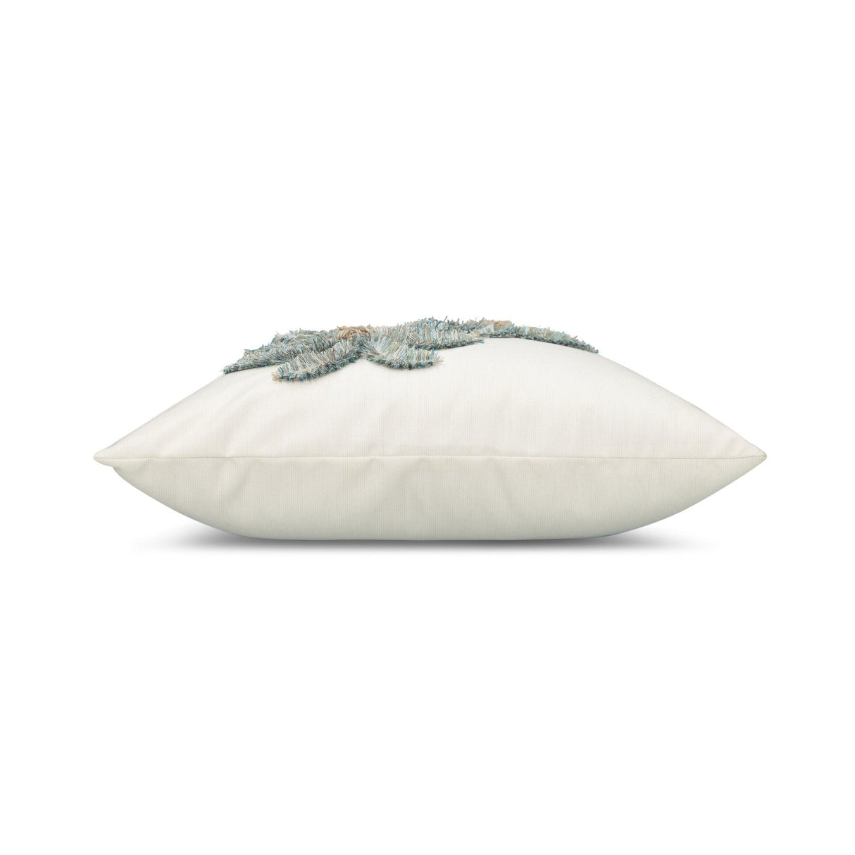 Elaine Smith Escape Aqua Ivory 22"x22" Decorative Pillow