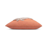 Elaine Smith Escape Coral Orange 22"x22" Decorative Pillow