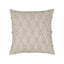 Elaine Smith Macrame Fawn Beige 20"x20" Decorative Pillow
