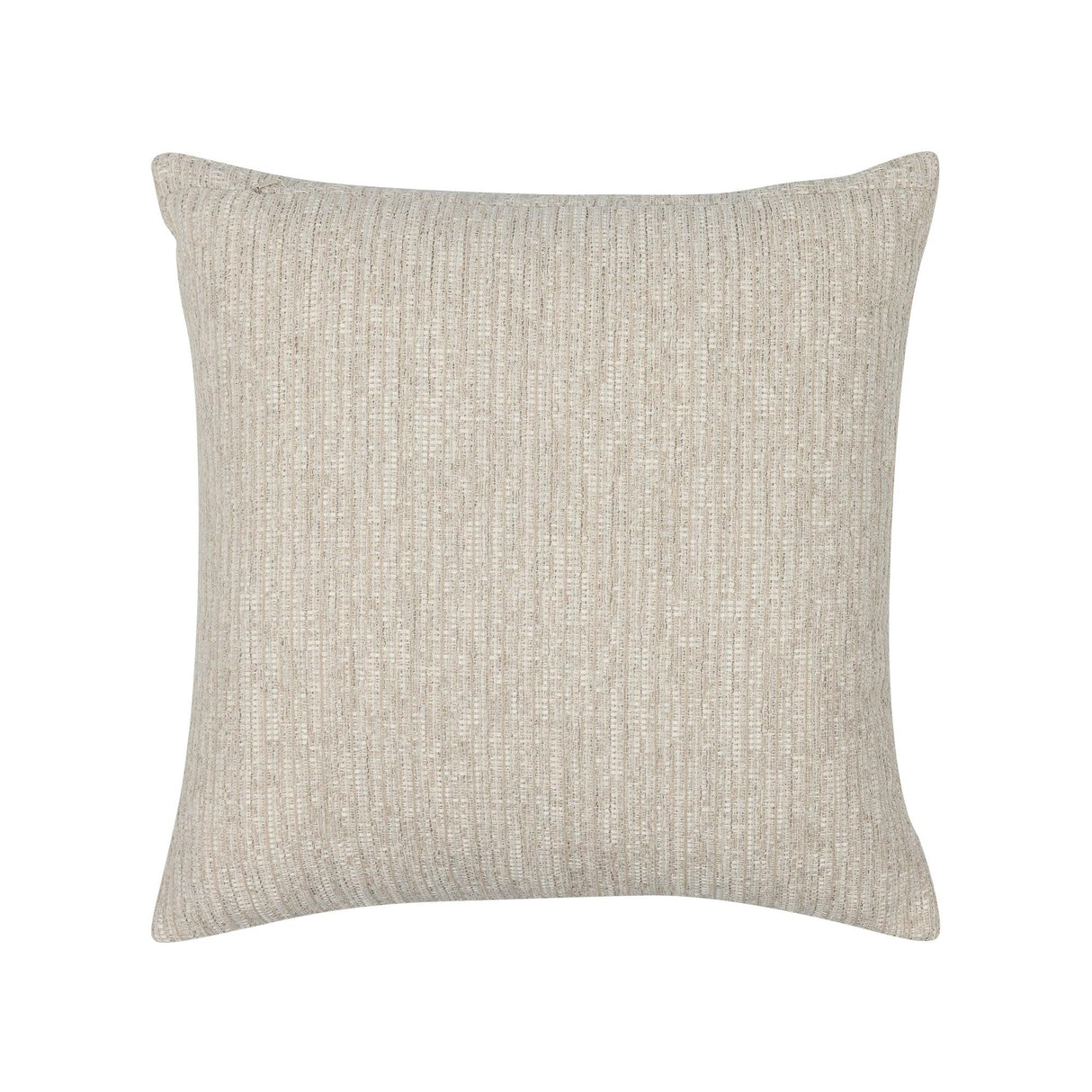 Elaine Smith Macrame Fawn Beige 20"x20" Decorative Pillow
