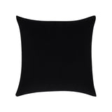 Elaine Smith Linear Luxe Ebony White 20"x20" Decorative Pillow