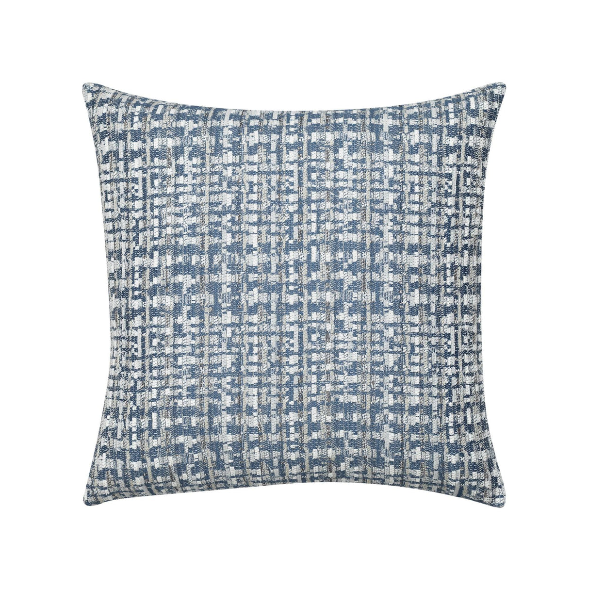 Elaine Smith Channel Bleu Blue 20"x20" Decorative Pillow