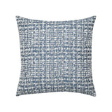 Elaine Smith Channel Bleu Blue 20"x20" Decorative Pillow