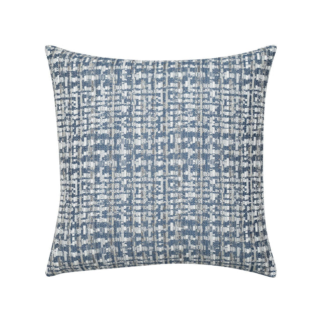 Elaine Smith Channel Bleu Blue 20"x20" Decorative Pillow