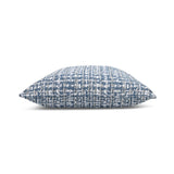 Elaine Smith Channel Bleu Blue 20"x20" Decorative Pillow