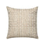 Elaine Smith Channel Sable Beige 20"x20" Decorative Pillow