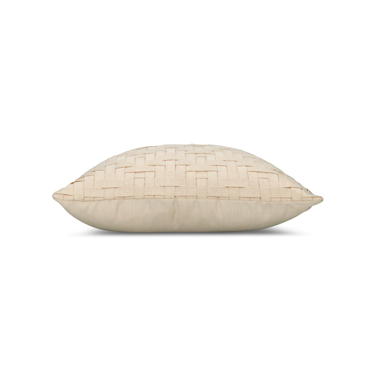 Elaine Smith Entwine Crema Ivory 20"x20" Decorative Pillow